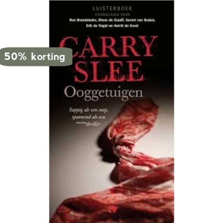 OOGGETUIGEN 9789044320213 Carry Slee, Livres, Thrillers, Envoi