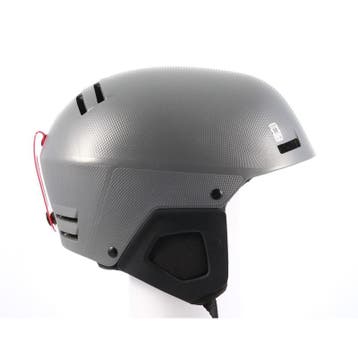 55 56 57 58 59 skihelm/snowboardhelm MARKER FE, Grey/red, ve, Verzenden, Gebruikt