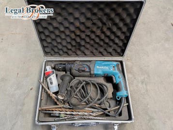 Makita HR2470T - Combihamer, Ophalen of Verzenden, Zo goed als nieuw
