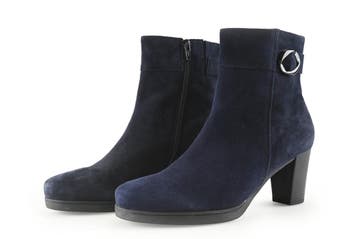Gabor Enkellaarzen in maat 40½ Blauw, Kleding | Dames, Schoenen, Lage of Enkellaarzen, Gabor, Gedragen, Verzenden