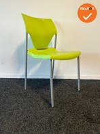 Vergader- Kantinestoel - IOKO - Groen, Vergader- of Presentatieruimte, Ophalen of Verzenden, Gebruikt, Stoel
