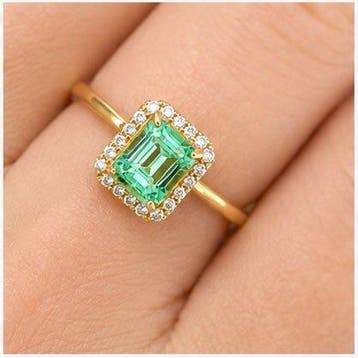 Zonder minimumprijs - Ring - 14 karaat Geel goud, 2,08 gram, Nieuw