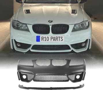 PARE CHOCS FRONTAL BMW E90 E91 08-12 LOOK M$ GRILLES ANTIBRO, Verzenden