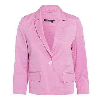 Marc Aurel • roze blazer met een knoop • 36, Kleding | Dames, Marc Aurel, Verzenden, Nieuw, Roze