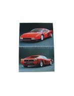1984 FERRARI TESTAROSSA BROCHURE 326/84
