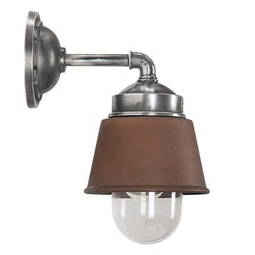 Stal- & Boerderijlampen Kostas 90 Muurlamp Koper, Verzenden