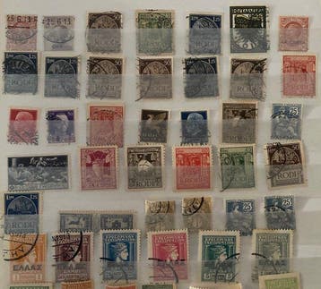 Griekenland 1895/1943 - Hoge waarde collectie - Ottomaanse, Gestempeld