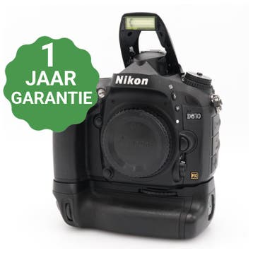 Nikon D610 body + MB-D14 batterygrip | Tweedehands, TV, Hi-fi & Vidéo, Verzenden