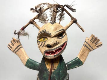 Figure Yupik Esquimau - Inuit - Alaska (Sans prix de, Antiquités & Art