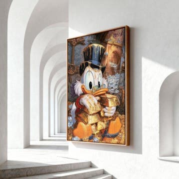 Iconica - Scrooge McDuck in the Vault - unique 1/1 XXL (150