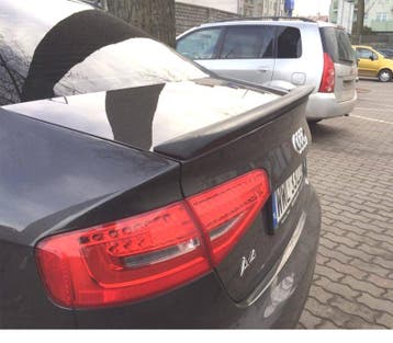 AILERON BECQUET LAME DE COFFRE AUDI A4 B8 08-11, Verzenden
