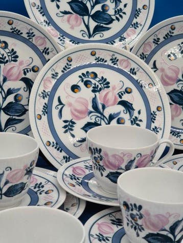 Seltmann Weiden – Kaffee-Service – Porzellan mit floralem