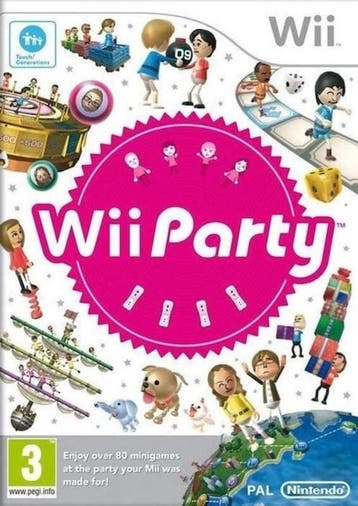 Wii Party (Wii Games), Games en Spelcomputers, Ophalen of Verzenden, Zo goed als nieuw