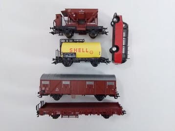 Märklin H0 - uit set 29855 - Train miniature (4) - 4 wagons