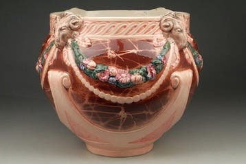 Pot de fleurs - Majolika, Antiek en Kunst