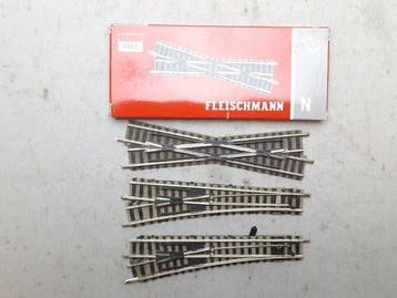 Fleischmann N - 9163/9170 - Voie ferrée pour trains, Hobby en Vrije tijd, Modeltreinen | N-Spoor, Nieuw
