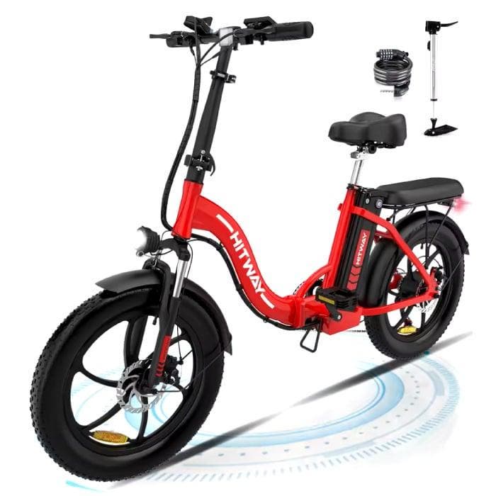 BK6 Elektrische Fiets - 20 Opvouwbare Smart Fatbike - 250W, Fietsen en Brommers, Scooters | Overige merken, Nieuw, Verzenden