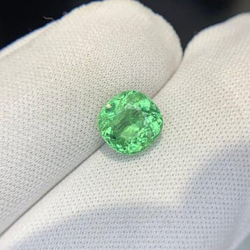 1 pcs Groen Paraiba toermalijn - 3.07 ct - Asian Institute