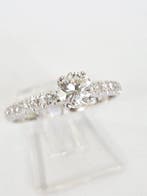 Bague de fiançailles - 18 carats Or blanc - 0.95ct. tw., Bijoux, Sacs & Beauté, Bijoux anciens