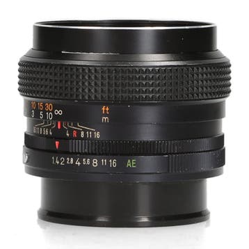 Konica Hexanon AR 50mm f/1.4 - 1 jaar garantie, Ophalen of Verzenden, Zo goed als nieuw