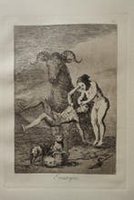Francisco de Goya (1746-1828) after - Caprichos Blatt #60