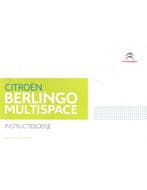 2016 CITROEN BERLINGO MULTISPACE INSTRUCTIEBOEKJE NEDERLANDS, Ophalen of Verzenden