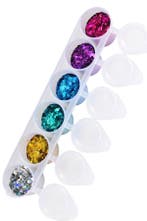 Gekleurde Glitters Laser Chunky Mix 6st, Verzenden, Nieuw