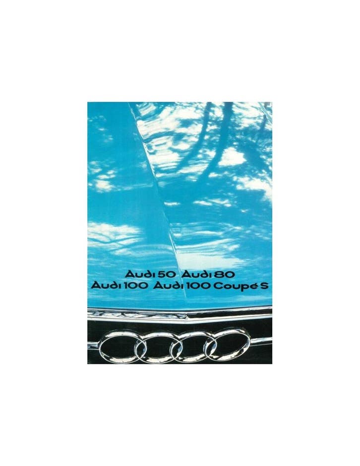 1976 AUDI PROGRAMMA BROCHURE FRANS, Boeken, Auto's | Folders en Tijdschriften