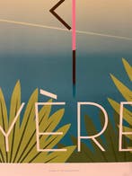 Monsieur Z - Affiche de Tourisme Hyères - Flamant Rose