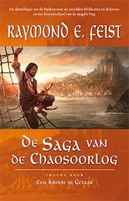 Een kroon in gevaar / De saga van de chaosoorlog / 2, Boeken, Verzenden, Zo goed als nieuw, Raymond E. Feist