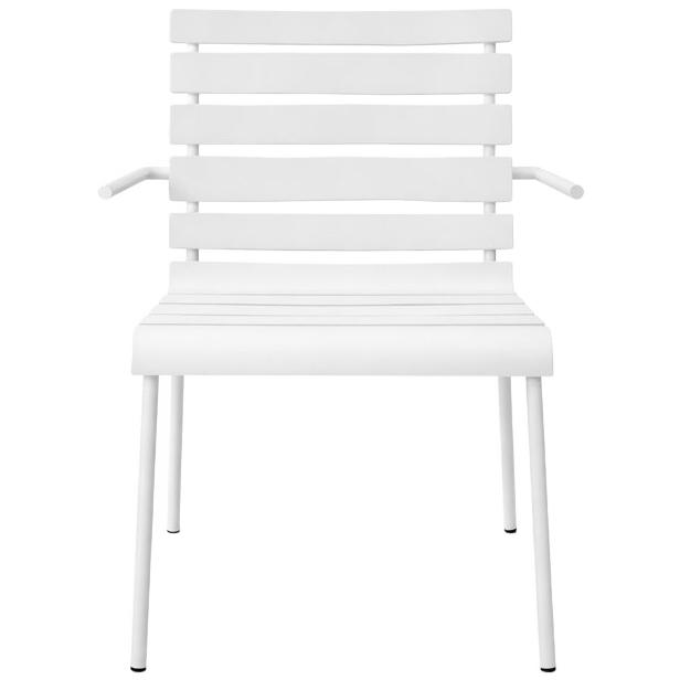 Serax X Maarten Baas Tuinstoel Met Armleuningen White, Tuin en Terras, Tuinstoelen, Nieuw, Aluminium, Verzenden