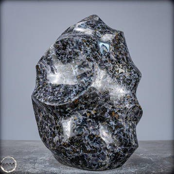 Grote natuurlijke Merlinit - Indigo Gabbro Vlam- 5511.23 g