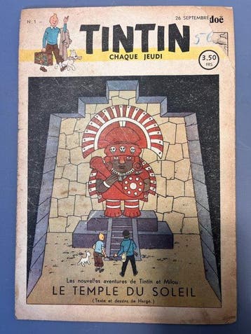 Tintin - Le Journal de Tintin - Première année complète - 14, Boeken, Strips | Comics, Nieuw