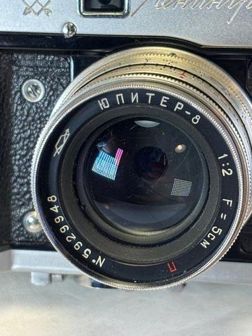 GOMZ Leningrad ( 4 screw ) 1964 2/5 cm lens Analoge camera, Nieuw