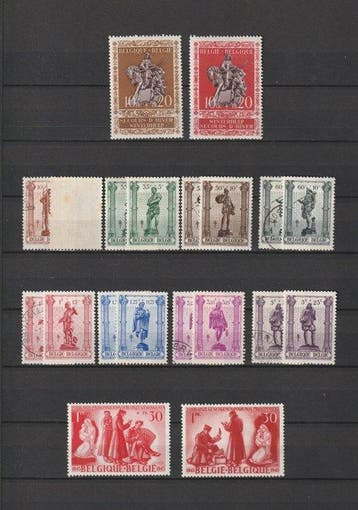België 1942/1951 - Postzegels en series uit de periode
