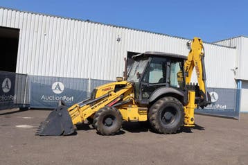 Veiling: Graaf-laadcombinatie New Holland B90B-SS Diesel 201, Zakelijke goederen, Ophalen