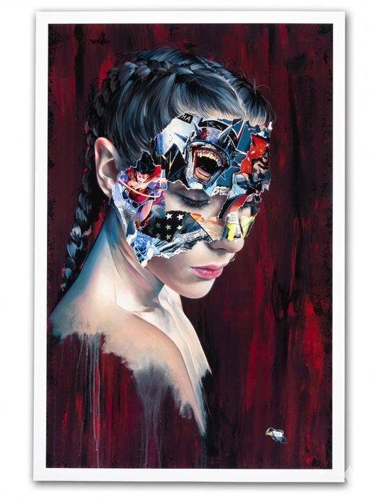 Sandra Chevrier (1983) - La Cage du temps qui s’ecoule et, Antiek en Kunst, Kunst | Schilderijen | Modern