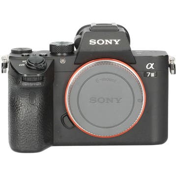 Tweedehands Sony A7 III Body CM7525, Audio, Tv en Foto, Fotocamera's Digitaal, Ophalen of Verzenden, Gebruikt, Overige typen, Sony