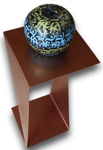 AVA Design - Decorative steel pedestal for sculptures-AVA