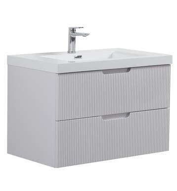 Badkamermeubel Set Thermis 80cm Wit Badmeubel, Verzenden, Nieuw