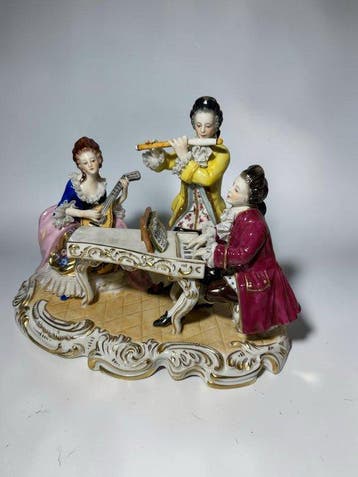Aelteste Volkstedter - Beeldje - Trio musical - Zacht