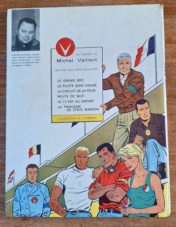 Michel Vaillant T7 - Les Casse-cou - C - 1 Album - EO - 1964, Livres