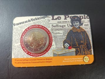 België. 2 Euro 2017/2026 (4 coincards) (Zonder minimumprijs)