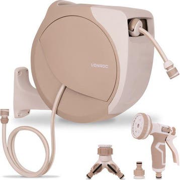 2dekans | VONROC Automatische tuinslanghaspel – tuinslangbox, Ophalen of Verzenden, Nieuw