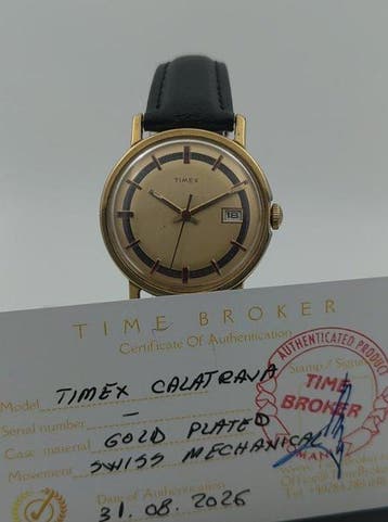 TIMEX - Calatrava - Zonder minimumprijs - Heren - 1960-1969, Nieuw