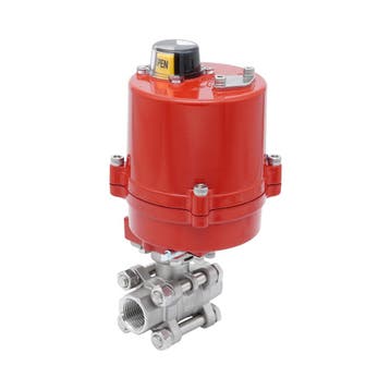 Rp 1-1/2 Vanne à Bille 2 Voies en Acier Inoxydable avec, Verzenden