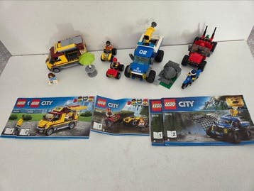 Lego Set - City - Modderwegachtervolging 60172 + ATV, Nieuw