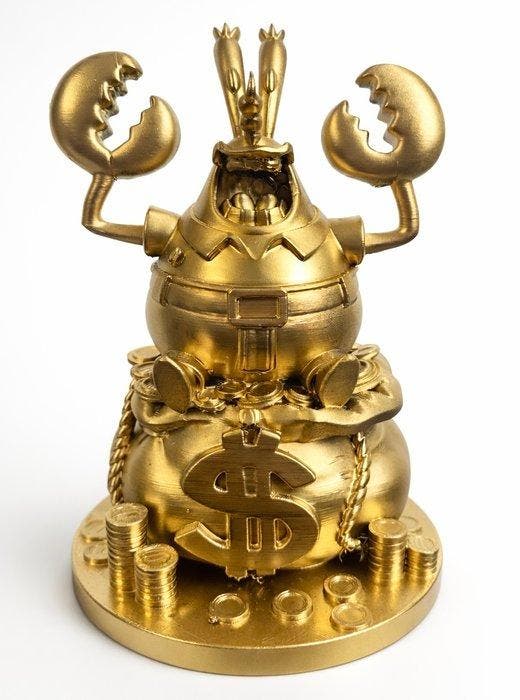 Daluxe Art - 1999 • Gucci Mr. Crabs, Antiek en Kunst, Kunst | Designobjecten