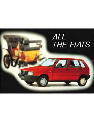 ALL THE FIATS, Boeken, Nieuw