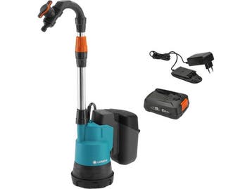 GARDENA 2000/2 - Accu Waterpomp - Regentonpomp 18V P4A set, Verzenden